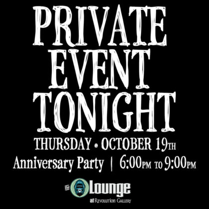 PRIVATE EVENT_OCTOBER19th